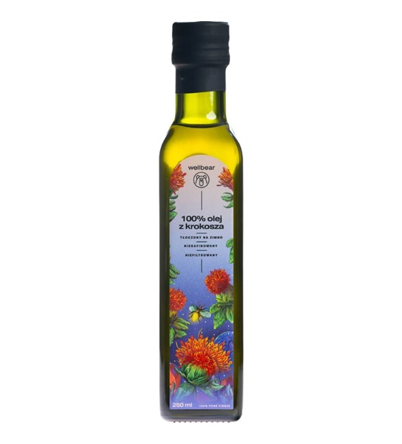 Wellbear Olej z krokosza zimnotłoczony - 250 ml