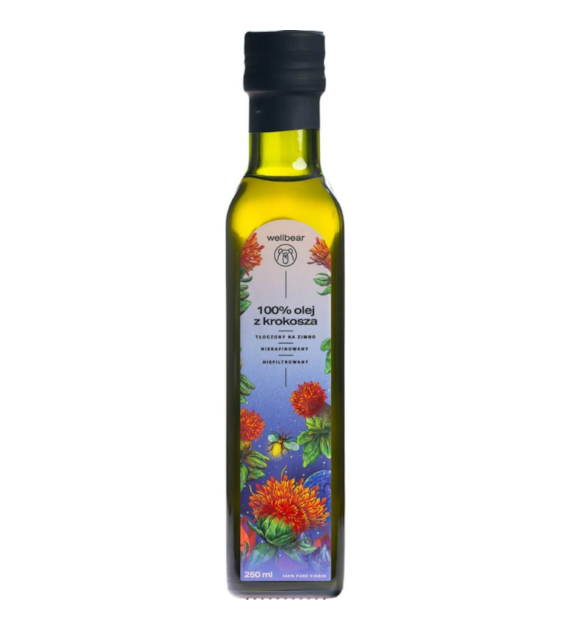 Wellbear Olej z krokosza zimnotłoczony - 250 ml