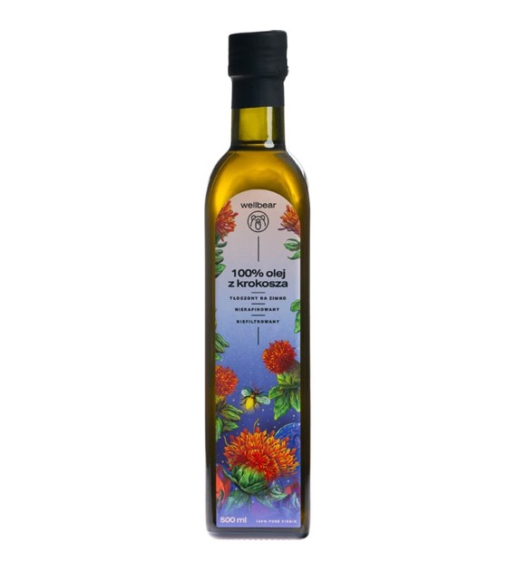 Wellbear Olej z krokosza zimnotłoczony - 500 ml