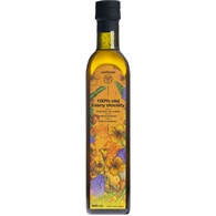Wellbear Olej lniany złocisty zimnotłoczony - 500 ml