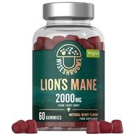Wiseshrooms Lion's Mane 2000 mg, jagoda - 60 żelek
