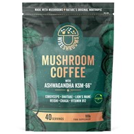 Wiseshrooms Kawa grzybowa z Ashwagandhą KSM-66 - 100 g