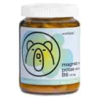 Wellbear Magnez 100 mg + Potas 150 mg + B6 10 mg - 60 kapsułek
