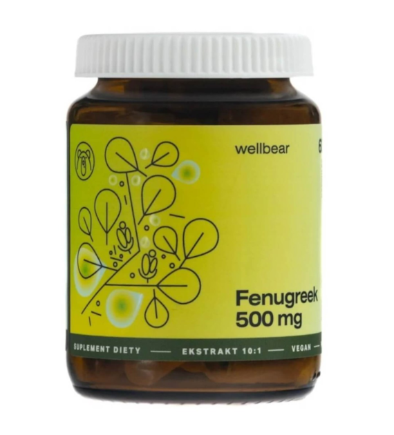 Wellbear Kozieradka 500 mg - 60 kapsułek